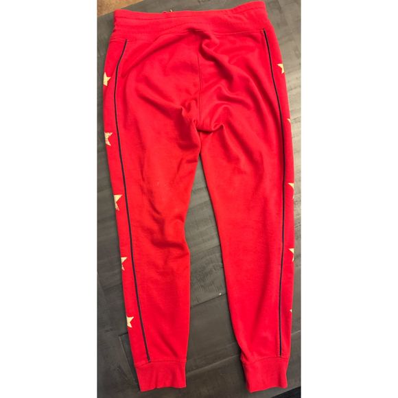 Tommy Hilfiger Sport Red Joggers Stars - Sz S - Picture 11 of 13